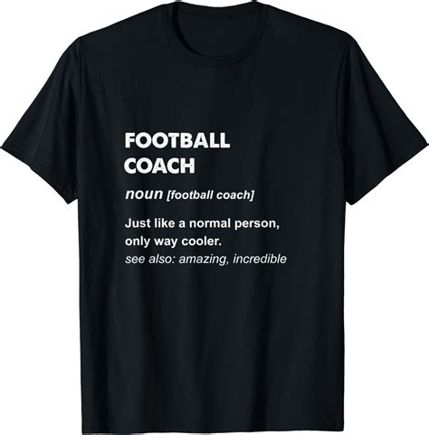 Football Coach T Shirt Uk Fashion