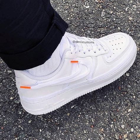 I measured a new pair and found they give around 3cm of height, making the wearer near 1.2 inches taller. Nike Air Force 1 Low with Lace Custom Design by ...