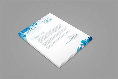 7 Free Letterhead Mockup Psd For Stationery Branding Graphic Cloud