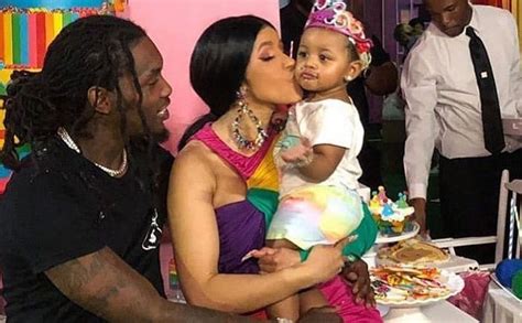Cardi b and her daughter. Cardi B is of the opinion that her daughter should dream big