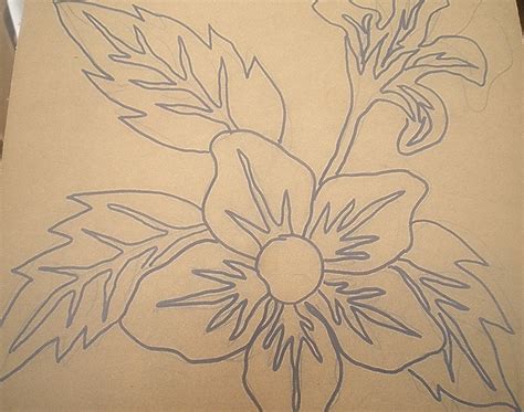 Gambar Menggambar Sketsa Motif Batik 25 2 Gambar Bunga Di Rebanas Rebanas
