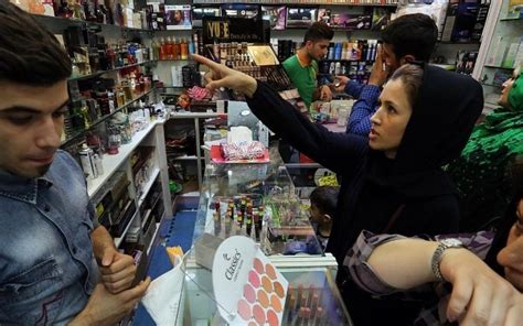 For Iranian Women And Makeup Its Love At First Blush The Times Of