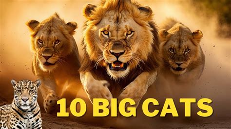 Thrilling Exploration Of The 10 Most Dangerous Big Cats On Planet Youtube