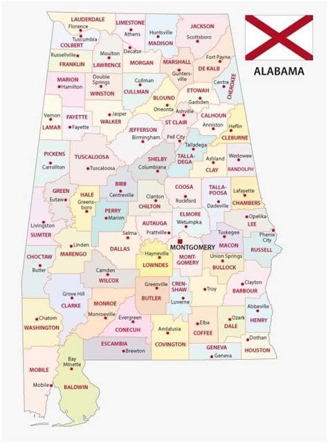 Al Counties Map