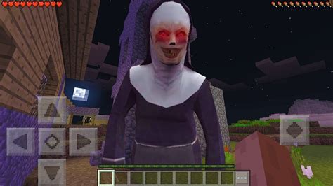 I Found The Nun In Minecraft Pocket Edition Youtube