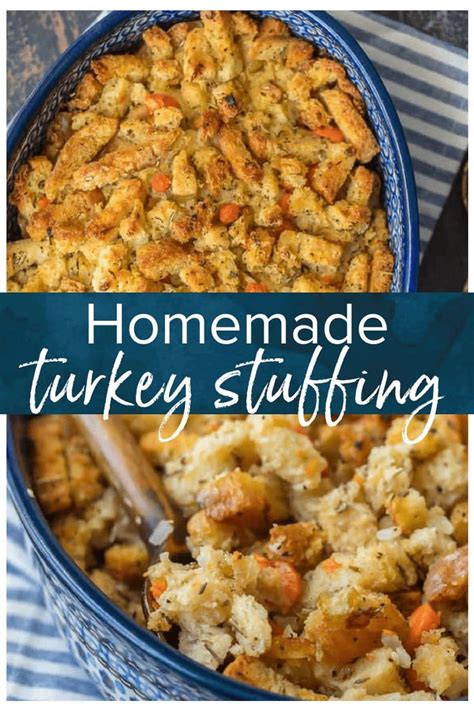 Turkey Stuffing Recipe Homemade Stuffing Recipe Video