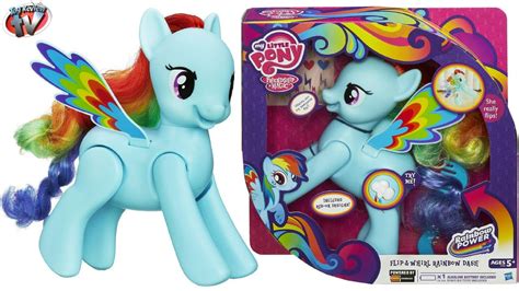 My Little Pony Rainbow Power Flip And Whirl Rainbow Dash Toy Review