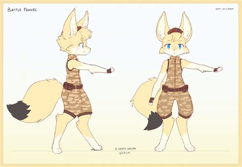 Ancesra On Twitter My Own Quick Reference Drawing For Battlefennec S Character