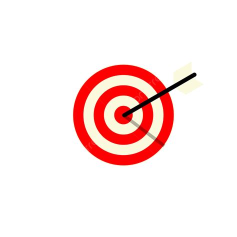 Arrow Hitting Target Dart In Business Success Concept Arrow Hitting