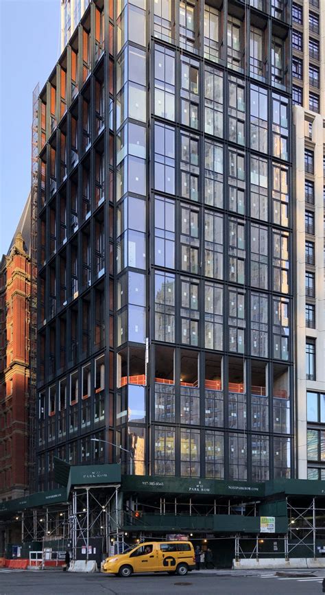 No 33 Park Rows Steel Façade Nears Completion In The Financial