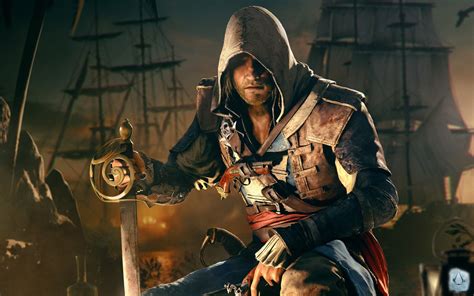 Pirate Gun 1080P People Assassins Creed IV Black Flag Rifle