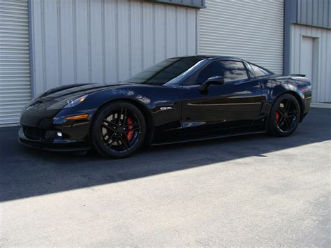 2007 Black Corvette Z06 650hp American Supercars