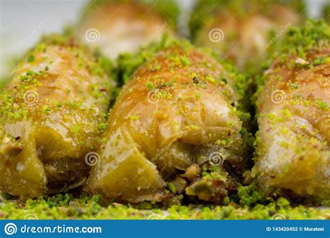 Turkish Dessert Sobiyet Baklava Stock Photo Image Of Gaziantep