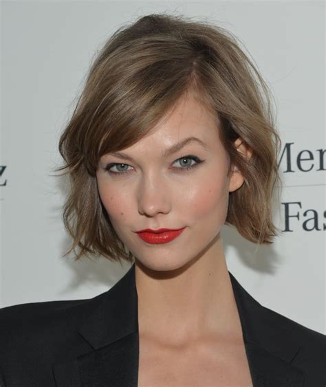 Karlie Kloss 60 Trendy Bangs For All Face Shapes And Hair Textures
