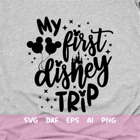 Free 117 My First Disney Trip Svg SVG PNG EPS DXF File
