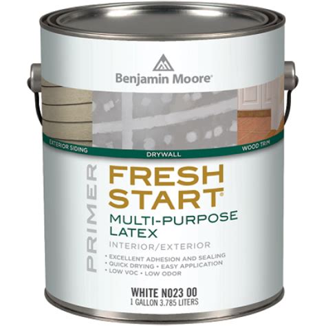 Benjamin Moore 023 Fresh Start 100 Acrylic Primer