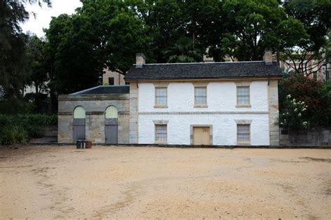 Cadmans Cottage The Oldest Building In Sydney Australia Stock Photo