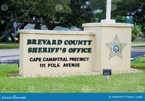 Brevard County Sheriff S Office Cape Canaveral Florida Editorial