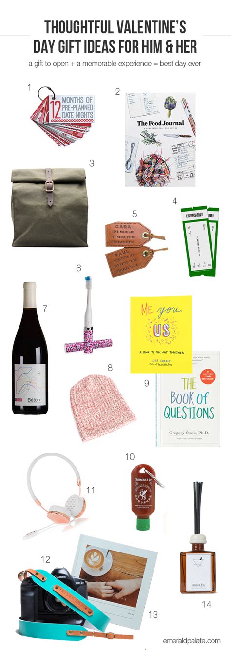 Valentine's day ups the ante. Thoughtful Valentine's Day Gift Ideas For Him & Her - The ...