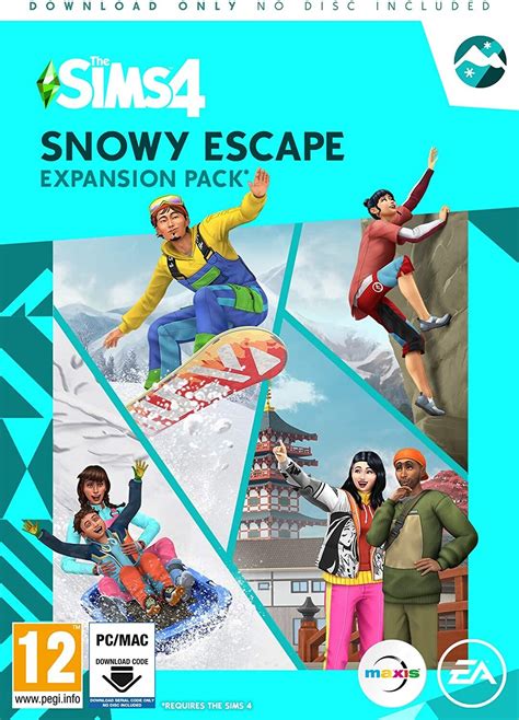 Buy The Sims 4 Snowy Escape Add On Pcmac From £1895 Today