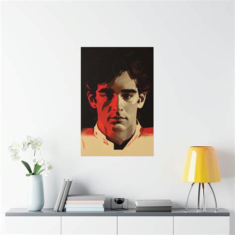 Ayrton Senna Poster F1 Poster Ayrton Senna Senna F1 Etsy