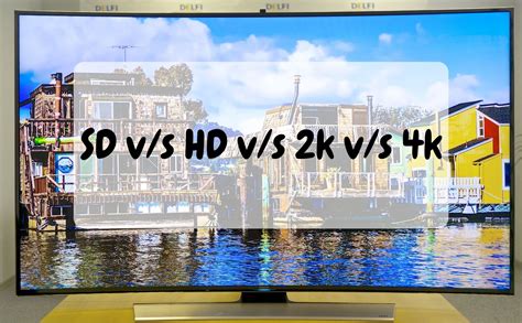 What Is The Difference Between Sd Hd 2k And 4k