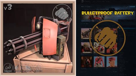 Tf2 Workshop Weapon Demonstration Bulletproof Battery Youtube