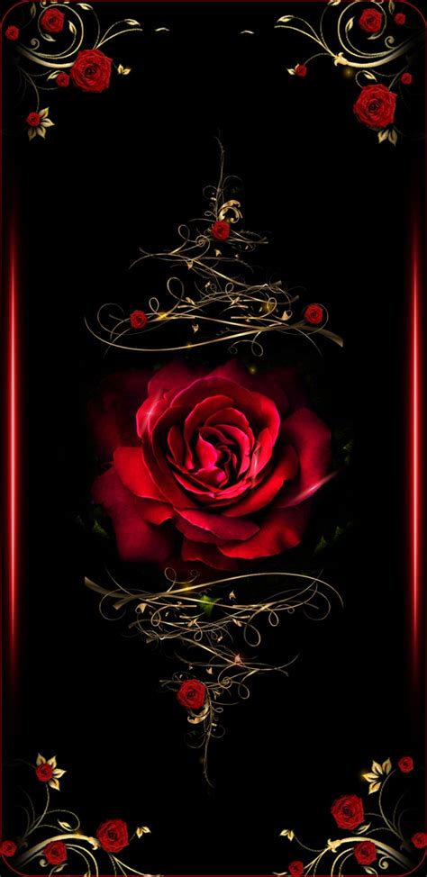 Wallpaperby Artist Unknown Red Roses Wallpaper