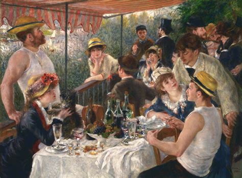 Renoirs ‘luncheon Of The Boating Party Captures The Height Of Summer