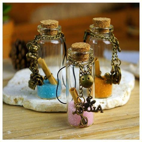 Cork Diy Small Glass Jars Glass Jars