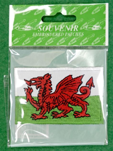 Welsh Flag Patch Welsh Tartan