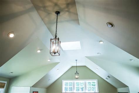How To Hang Drywall On A Sloped Ceiling Shelly Lighting