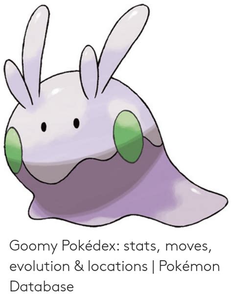 Goomy Pokédex Stats Moves Evolution And Locations Pokémon Database