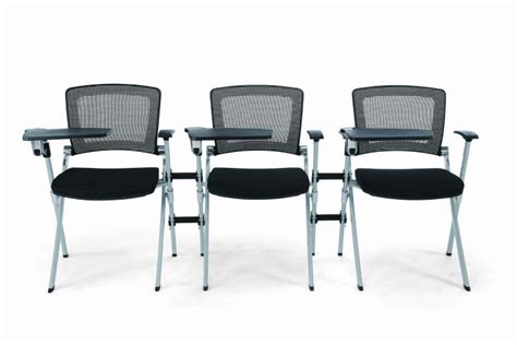 Mesh training room furniture classroom chair foldable office chair with writing pad. Training Chairs: Types and Set-Up | For U Home