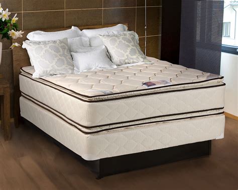 The price includes mattress and boxspring. Coil Comfort Pillowtop Queen Size Mattress and Box Spring ...