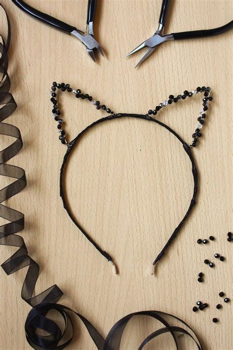 Create Your Own Stylish Cat Ears Headband The Perfect Touch To A Cat