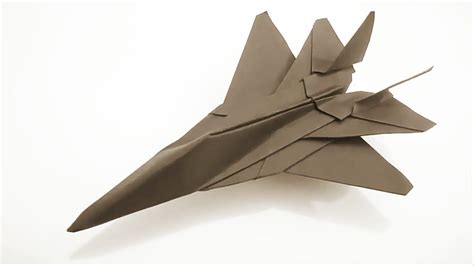 Origami Jet Plane Tutorial Slow Version Origami Plane Origami