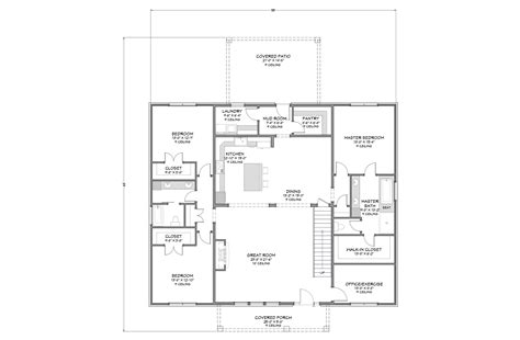 Urban Barndominium Two Level 4 Bedroom, 3 Bath 3,026 SF Covered Patio