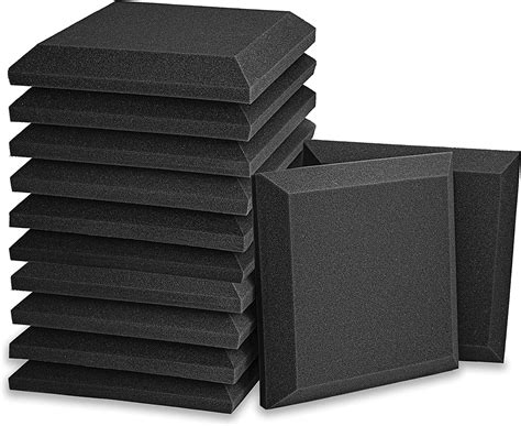 Fstop Labs Acoustic Foam Panels 12 Pack Black 2 X 12 X