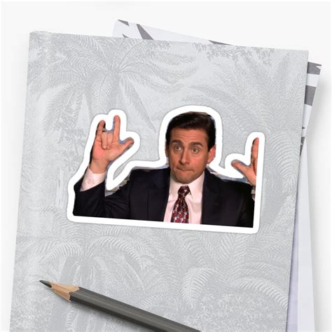 The Office Sticker By Marhuerta1 Redbubble