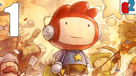 Scribblenauts Unlimited Playthrough E01 Back To Basics Youtube