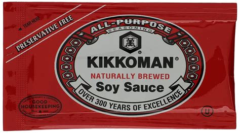 Kikkoman Soy Sauce Packets 200 Count