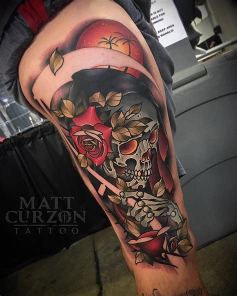 Tattoo Artist Matt Curzon New School Neo Traditional
