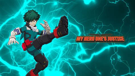 My Hero Ones Justice Playable Character Deku Shoot Style Para