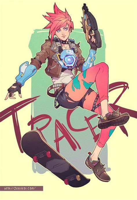 Overwatch Drawings Overwatch Tracer Game Character Character Concept