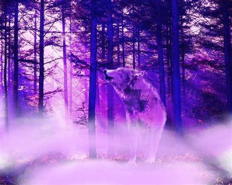 Purple Wolf By Arigamiokura On Deviantart Nature Sounds Nature