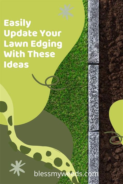 Update Your Lawn Edging The Easy Way Lawn Edging Lawn Garden Edging