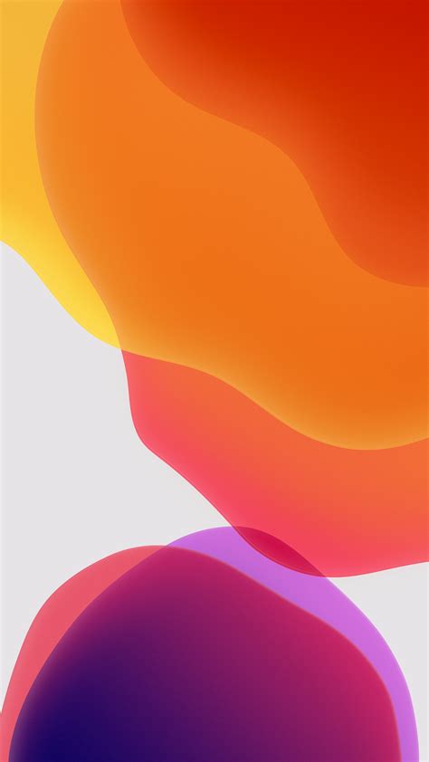 Iphone 13 is expected to launch in 2021 with better cameras, improved 5g support, and a 120hz display. iOS 13 Wallpaper - Official iOS 13 Stock Wallpaper (Ultra HD) - Orange Light - Wallpapers Central