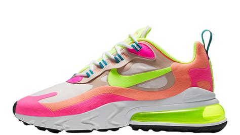 Nike Air Max 270 React Pink Volt Where To Buy Dc1863 600 The Sole