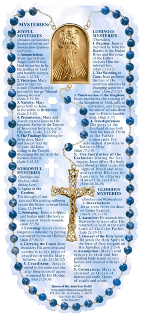 How To Pray The Rosary In Spanish Catholic Images And Photos Finder